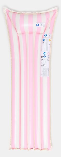 Sinsay - Felfújható vízi matrac csíkos mintával - pasztellpink