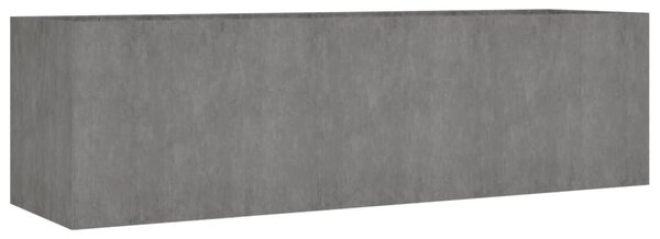 Corten acél kerti magaságyás 280x80x80 cm