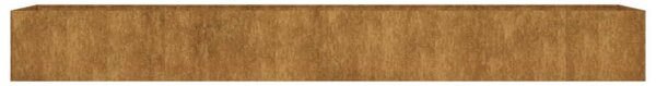 Corten acél kerti magaságyás 360x80x40 cm