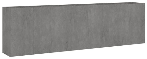 Corten acél kerti magaságyás 280x40x80 cm