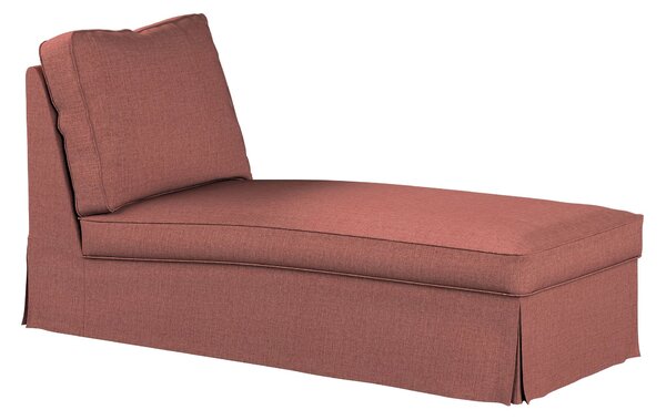 Huzat Ikea Ektorp karfa nélküli fekvőfotelhez (egyenes háttámla) termék színe barna szövet fonott