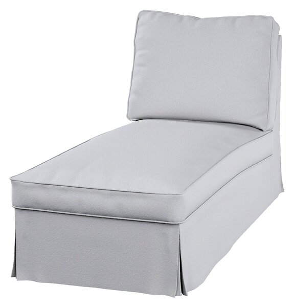Huzat Ikea Ektorp karfa nélküli fekvőfotelhez (egyenes háttámla) termék színe fehér szövet fonott