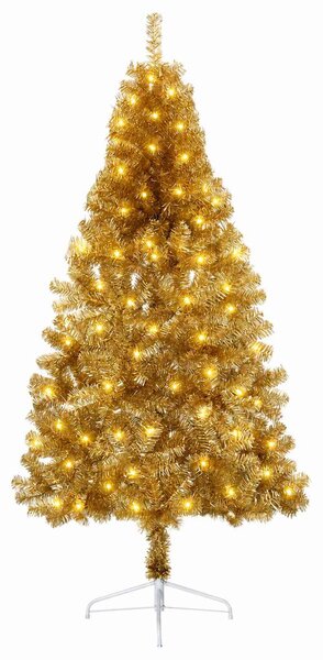 Műanyag Hajtogatós Karácsonyfa 120 cm 150 LED Meleg fehér