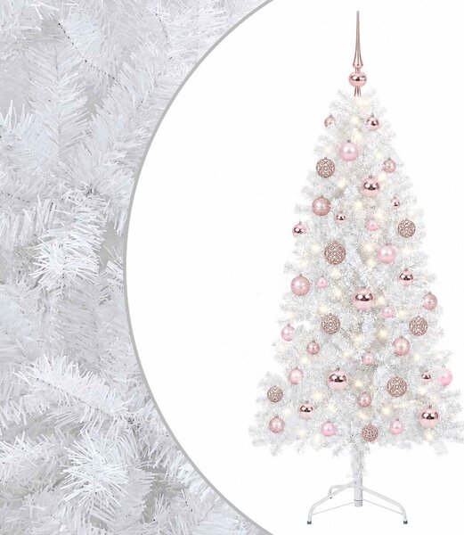 Műanyag Hajtogatós Karácsonyfa 150 cm 150 LED Meleg fehér
