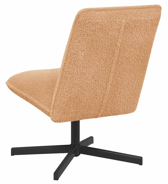 Forgószék Bézs Bouclé