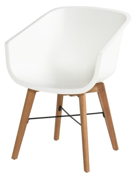 Fehér műanyag kerti szék szett 2 db-os Amalia – Hartman