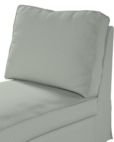 Huzat Ikea Ektorp karfa nélküli fekvőfotelhez (egyenes háttámla) termék színe kék szövet fonott
