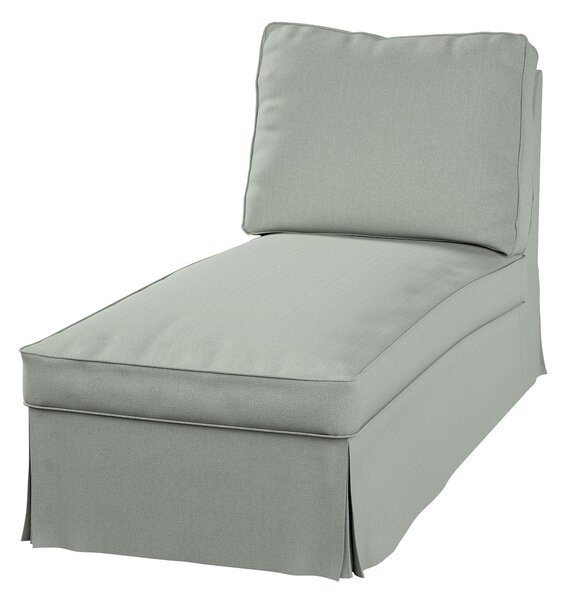 Huzat Ikea Ektorp karfa nélküli fekvőfotelhez (egyenes háttámla) termék színe kék szövet fonott