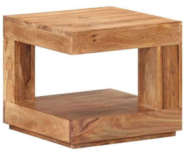 VidaXL Akácfa Dohányzóasztal - 45x45x40 cm