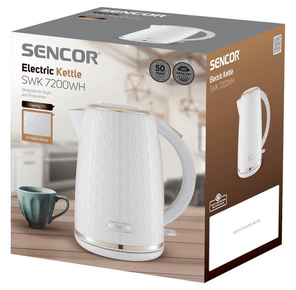Sencor SWK 7200WH Vízforraló, fehér
