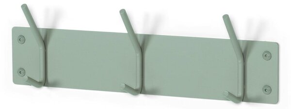 Zöld-szürke fém fali fogas Fusion – Spinder Design