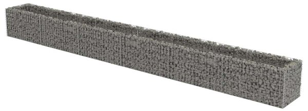 Gabion Magaságyás - Horganyzott Acél - 540x50x50 cm