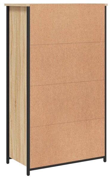 Sonoma tölgy szerelt fa magasszekrény 62 x 32 x 106,5 cm