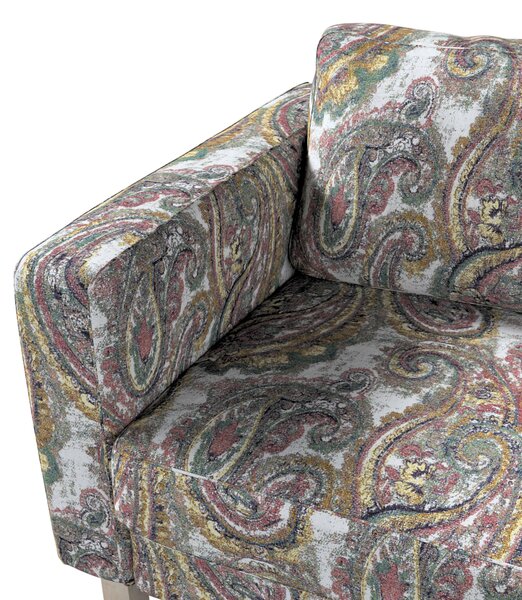 Karlstad 3 személyes kinyitható kanapéra huzat termék színe színes szövet fonott, mintás