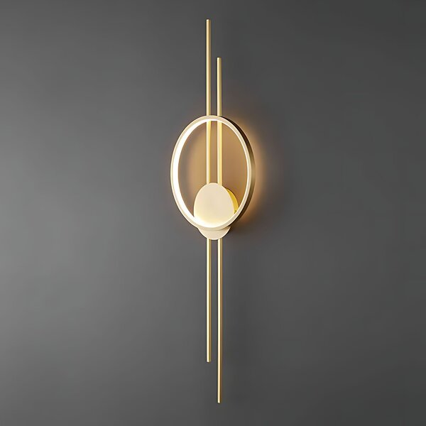FALI LÁMPA LED APP1781-W BRUSH GOLD