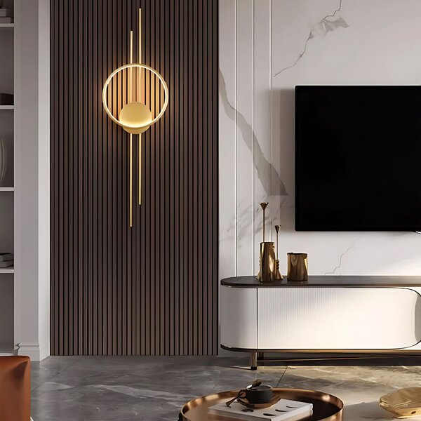 FALI LÁMPA LED APP1781-W BRUSH GOLD
