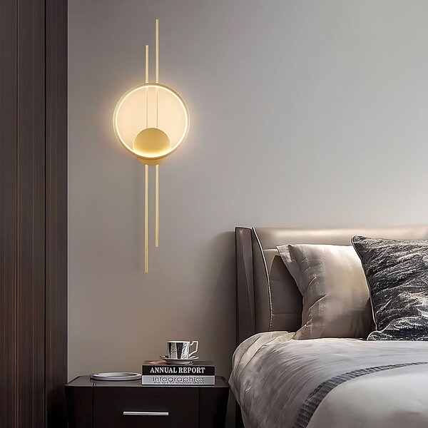 FALI LÁMPA LED APP1781-W BRUSH GOLD