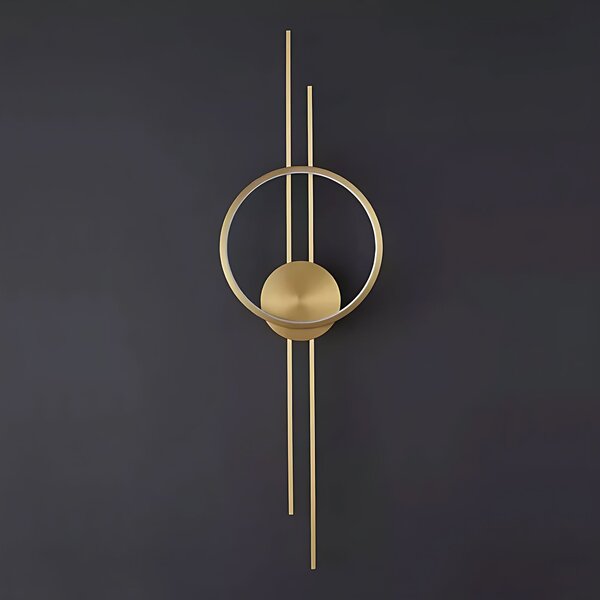 FALI LÁMPA LED APP1781-W BRUSH GOLD