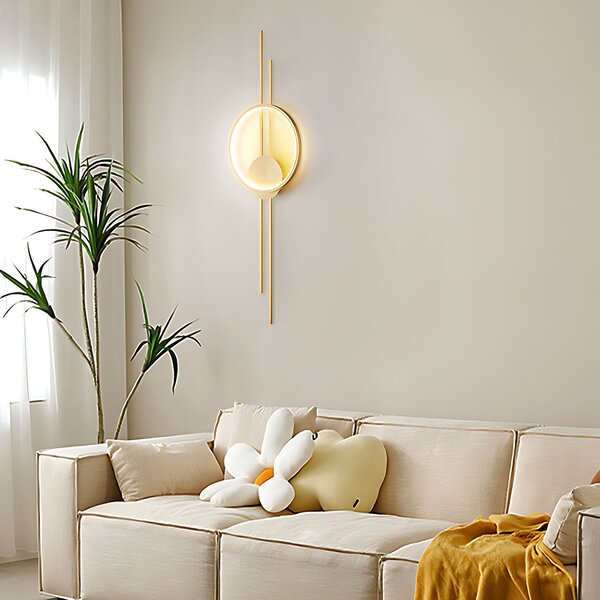 FALI LÁMPA LED APP1781-W BRUSH GOLD
