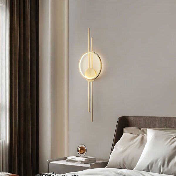 FALI LÁMPA LED APP1781-W BRUSH GOLD