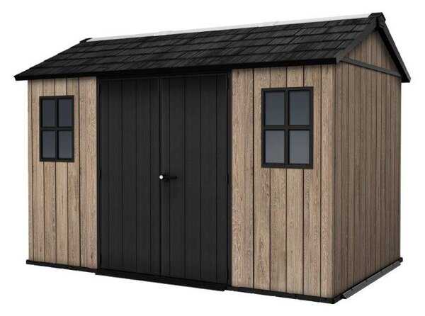 Keter Apex 7,5 x 11 Ashwood kerti ház, padlóval