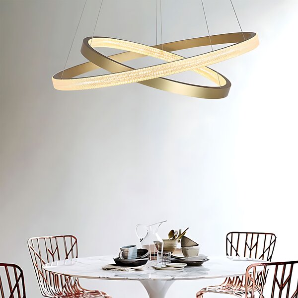 Lámpa LED APP1772-CP GOLD BRUSH