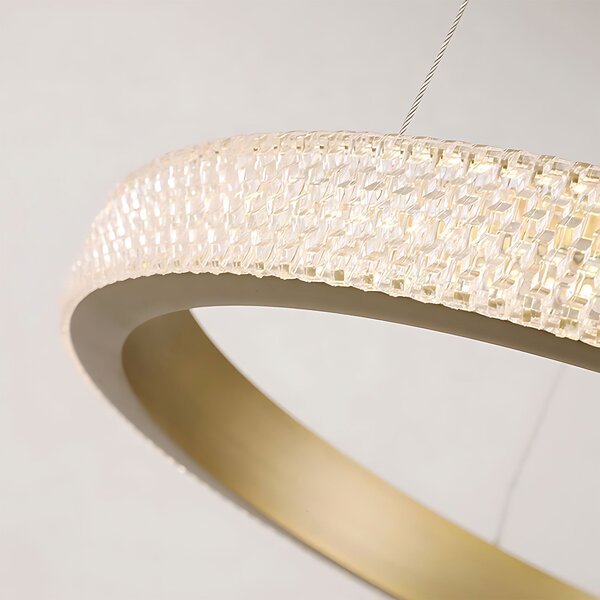 Lámpa LED APP1772-CP GOLD BRUSH