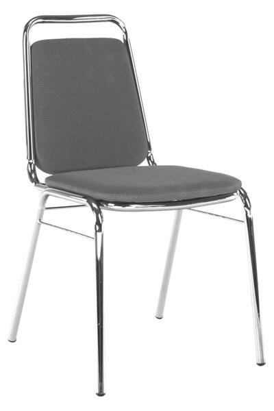 TEM-Zeki modern rakásolható fémvázas szék mesh kárpitozással