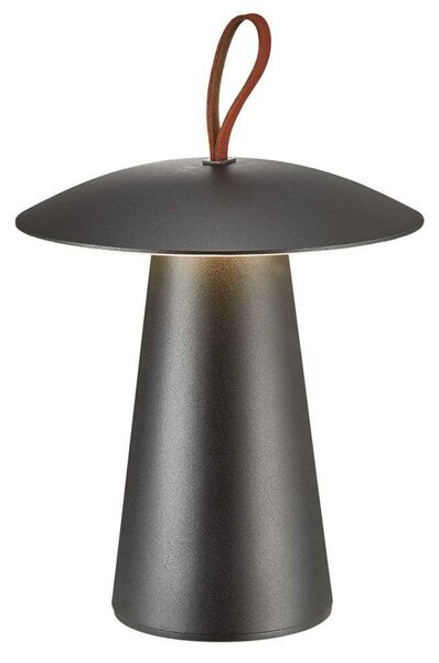 Kültéri Lámpa Nordlux, Ara To-Go, dimmable, Fekete, Erkély, Alumínium
