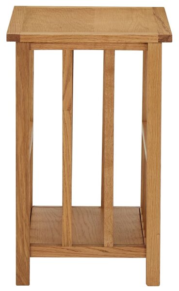 Tömör tölgyfa magazinasztal 45 x 35 x 55 cm