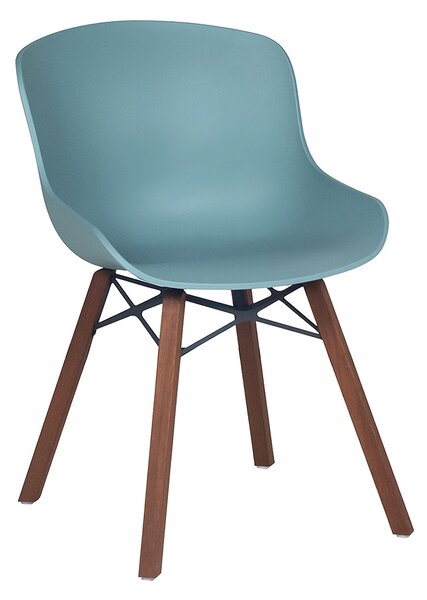Globe-S Wox Iroko fa lábú műanyag szék