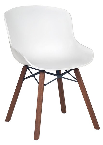 Globe-S Wox Iroko fa lábú műanyag szék