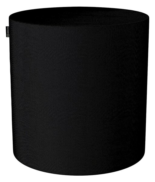 Puf Barrel termék színe fekete szövet fonott