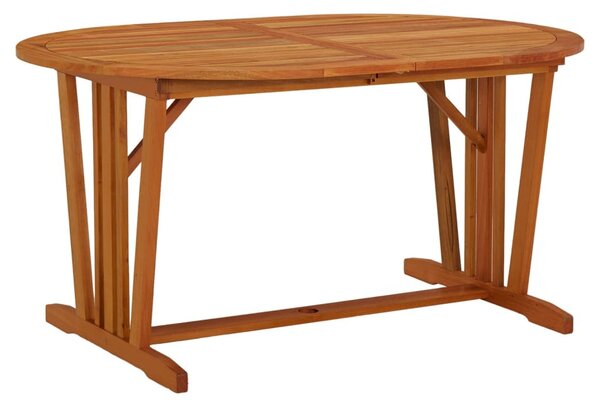 Tömör eukaliptuszfa kerti asztal 200 x 100 x 75 cm