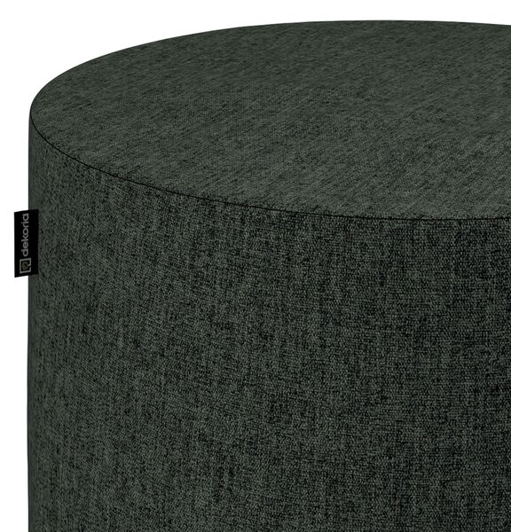 Puf Barrel termék színe zöld szövet fonott