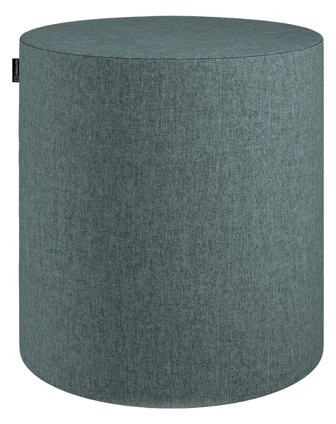 Puf Barrel termék színe kék szövet fonott