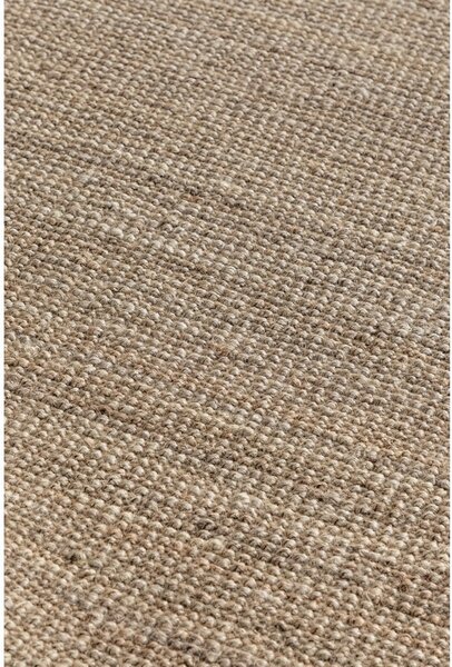 Szürkésbarna juta futószőnyeg 80x200 cm Bouclé – Hanse Home