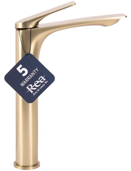 Fürdőszobai csaptelep Rea AVALON brush gold High