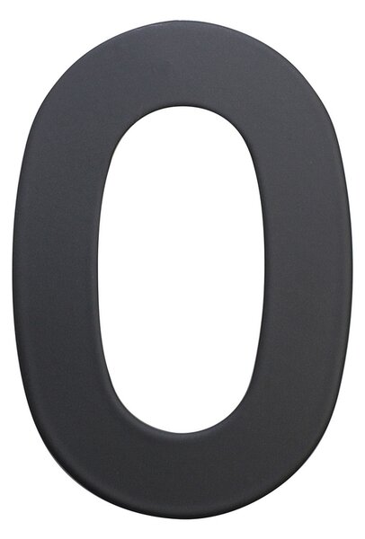 "0" házszámú, RN.75L, fekete