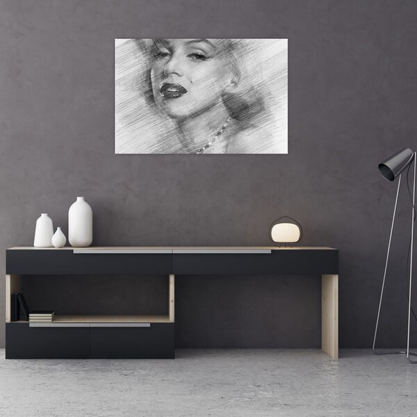 Kép - Marilyn Monroe portréja (90x60 cm)