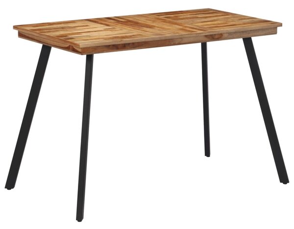 Tömör tíkfa étkezőasztal 120 x 62 x 76 cm