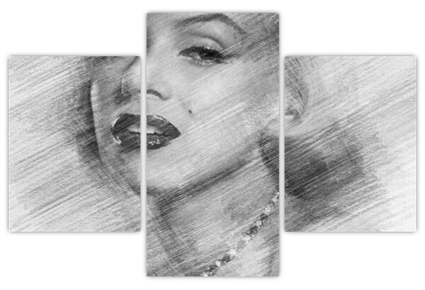 Kép - Marilyn Monroe portréja (90x60 cm)