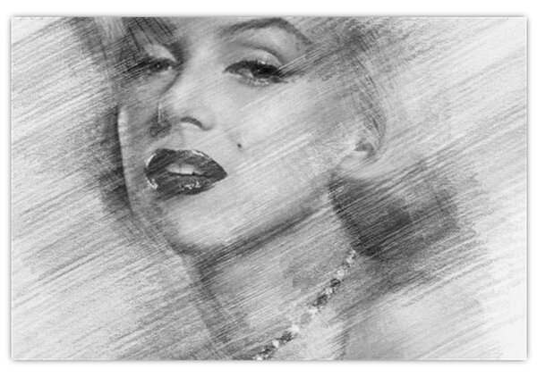 Kép - Marilyn Monroe portréja (90x60 cm)