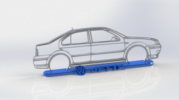 VW Bora Jetta faldekoráció
