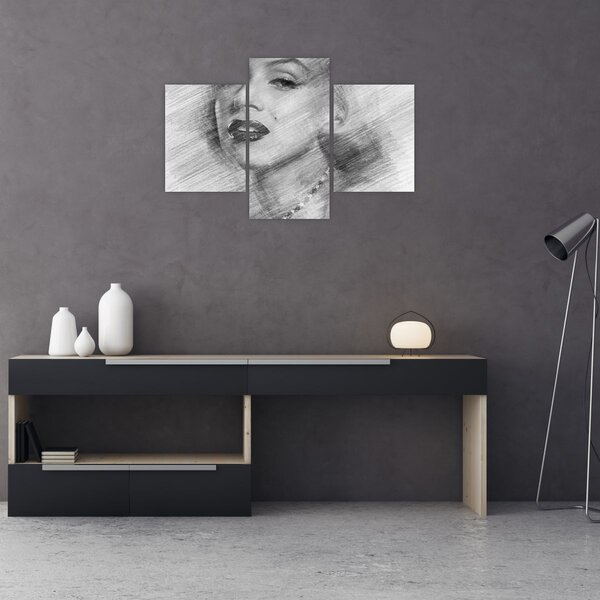 Kép - Marilyn Monroe portréja (90x60 cm)