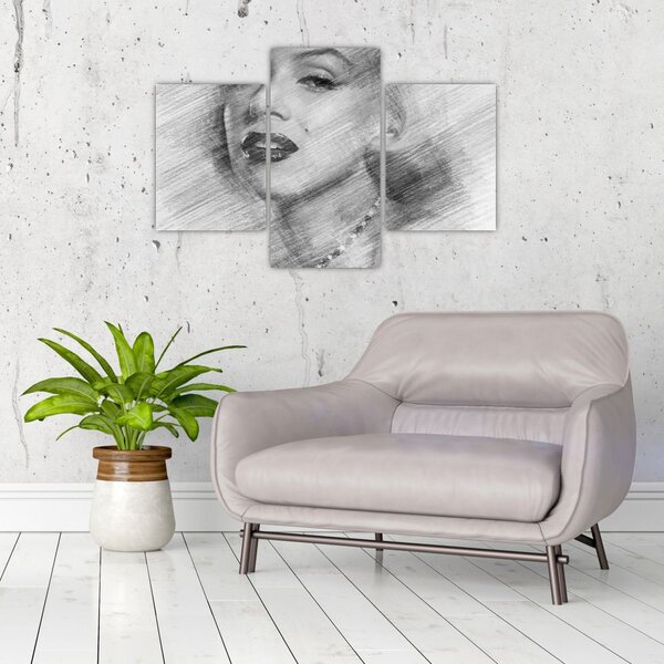 Kép - Marilyn Monroe portréja (90x60 cm)