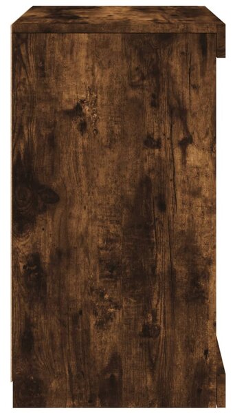 Füstös tölgy színű tálalószekrény LED-ekkel 41 x 37 x 67 cm