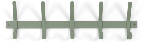 Szürkészöld fém fali fogas 70 cm Dexter – Spinder Design