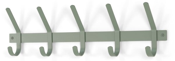 Zöld-szürke fém fali fogas Dexter – Spinder Design