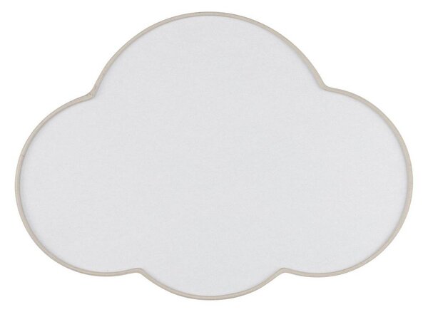 TK Lighting Cloud fali világítás, bézs, 43 cm széles, textil, felhő, E27, dimmelhető, Krém / borostyánsárga, Gyermekszoba, Textil / szövet / selyem, Fiatalos életstílus